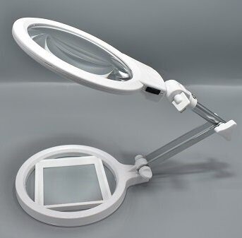 Лупа настольная с подсветкой Foldable Magnifier